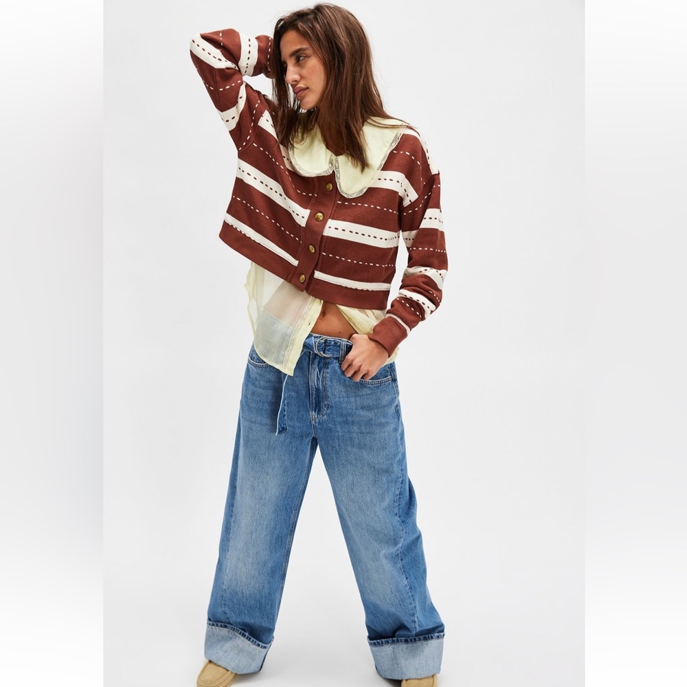 Free people Grace Printed Cardi